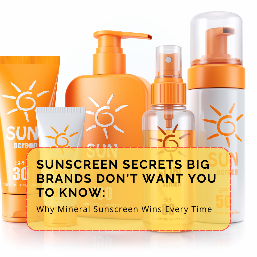 Mineral sunscreen with zinc oxide tops chemical SPF. Skip toxic oxybenzone & octinoxate for safe, reef-friendly broad-spectrum sun protection, here's why