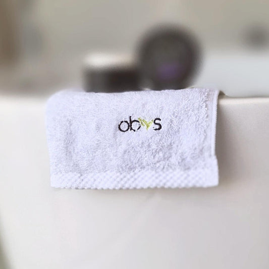 Organic Cotton Obvs Skincare Face Cloth. - Obvs Skincare