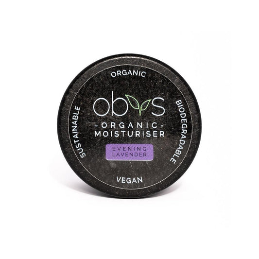 Organic Moisturiser – Evening Lavender 50ml - Obvs Skincare
