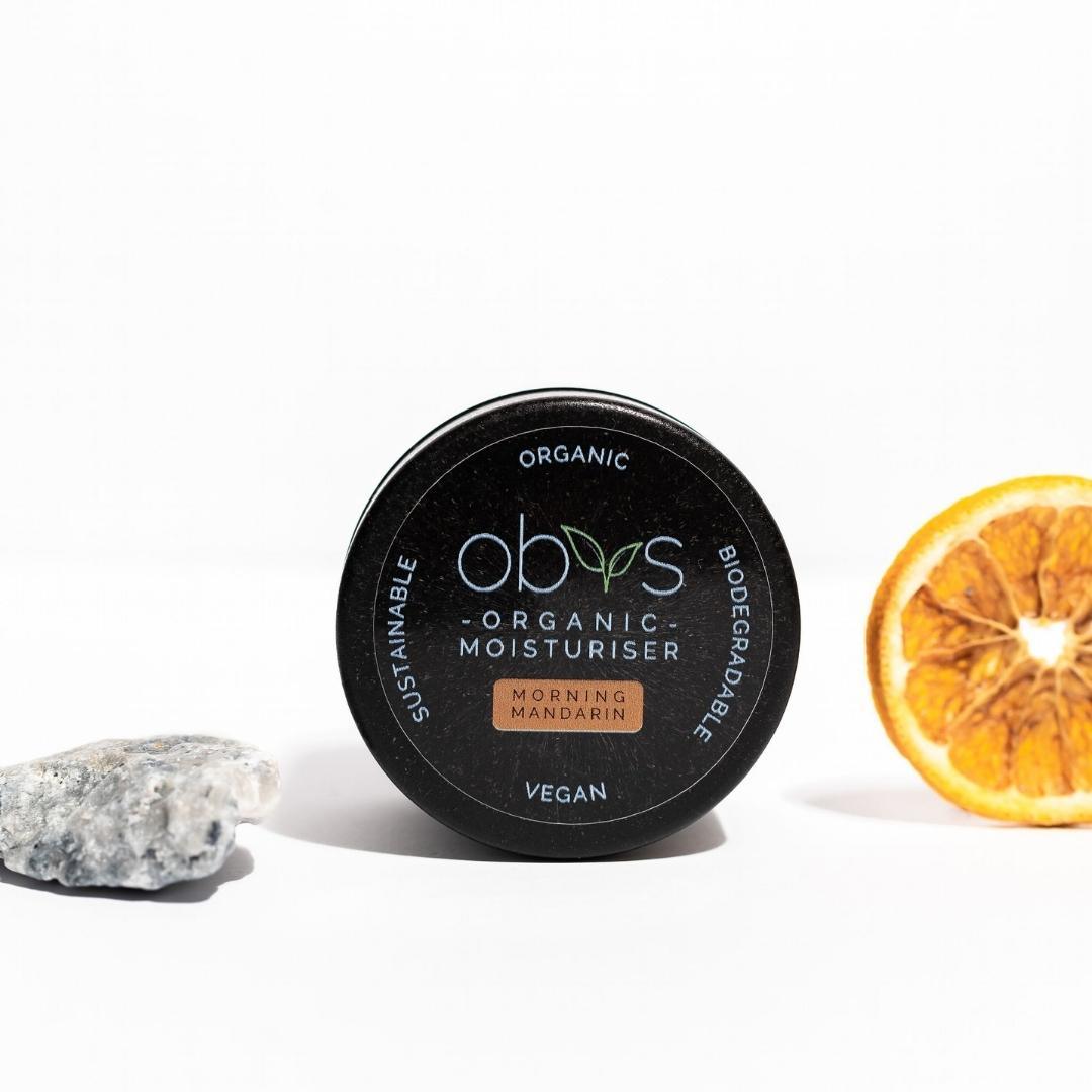 Organic Moisturiser - Morning Mandarin 50ml - Obvs Skincare
