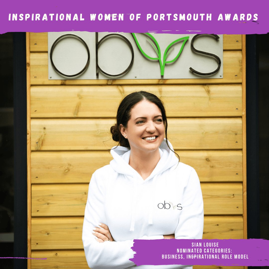 Inspirational Women Of Portsmouth Awards Nominee - Obvs Skincare