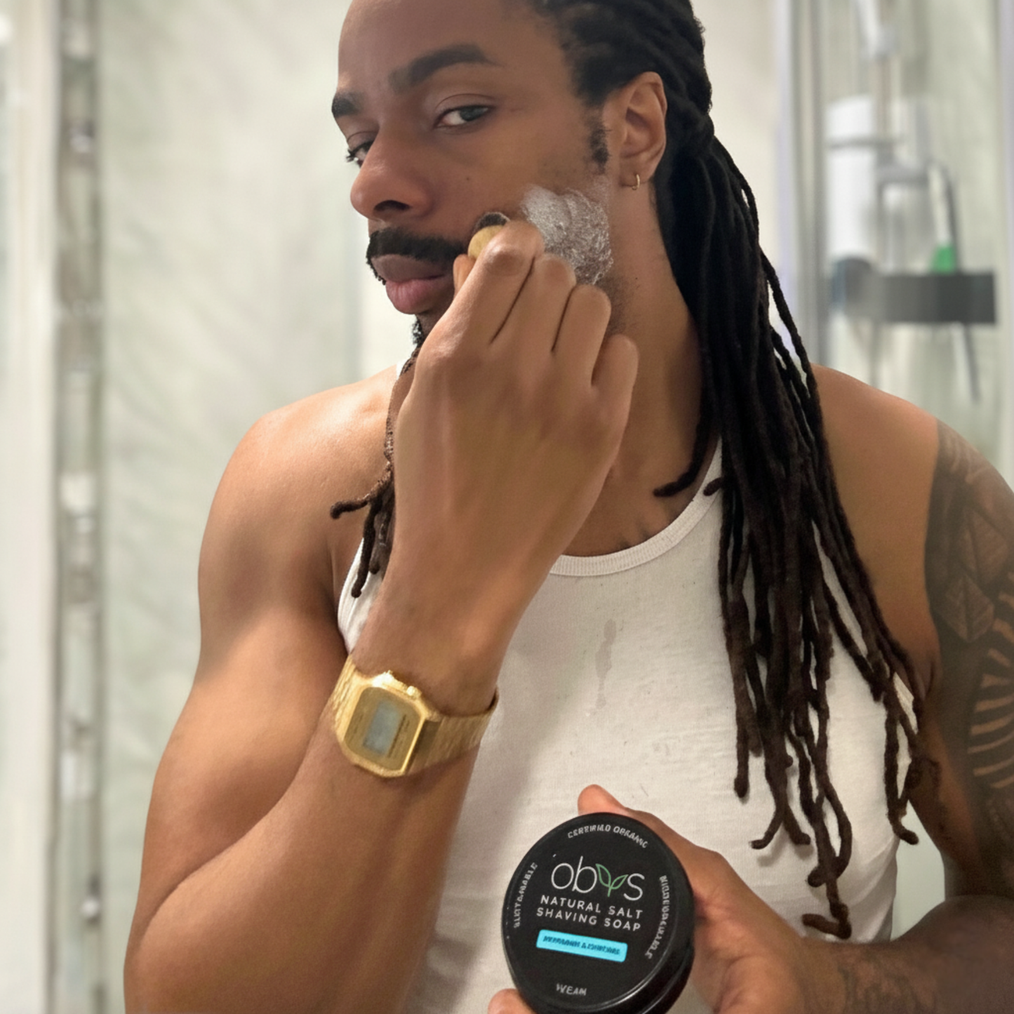 Shaving Soap Travel Kit