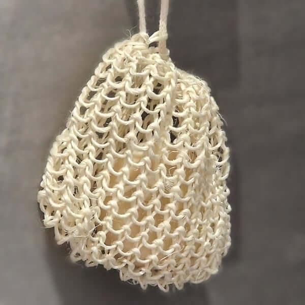 Exfoliating Sisal Soap Saver Bag - Obvs Skincare