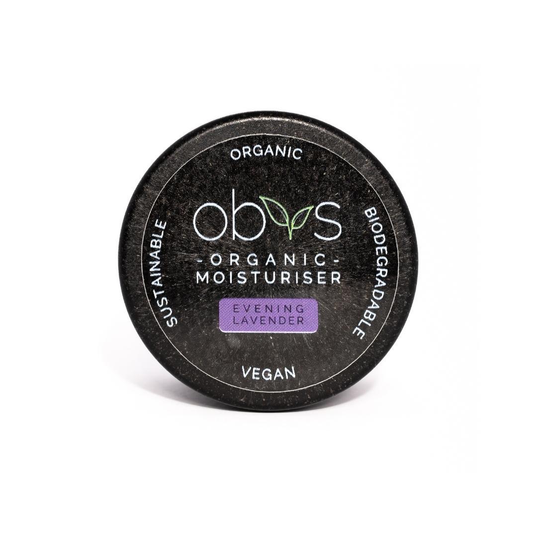 Organic Moisturiser – Evening Lavender 50ml - Obvs Skincare