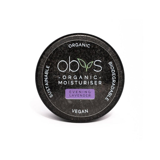 Organic Moisturiser – Evening Lavender 50ml - Obvs Skincare - acne - eczema - skincare - organic